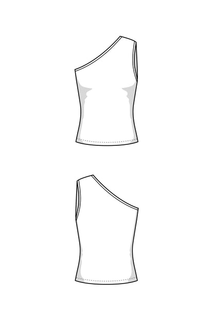 The Cara Top - Paper Sewing Pattern - Juliana Martejevs