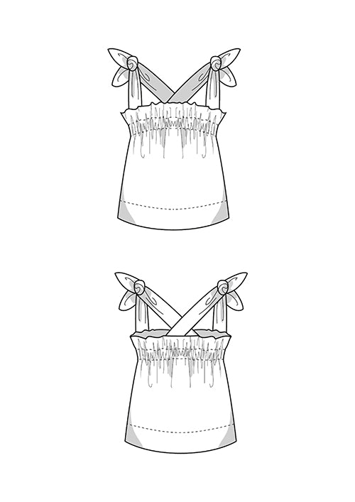 The Judy Blouse - Paper Sewing Pattern - Juliana Martejevs