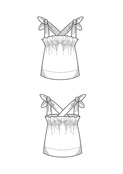 The Judy Blouse - Paper Sewing Pattern - Juliana Martejevs