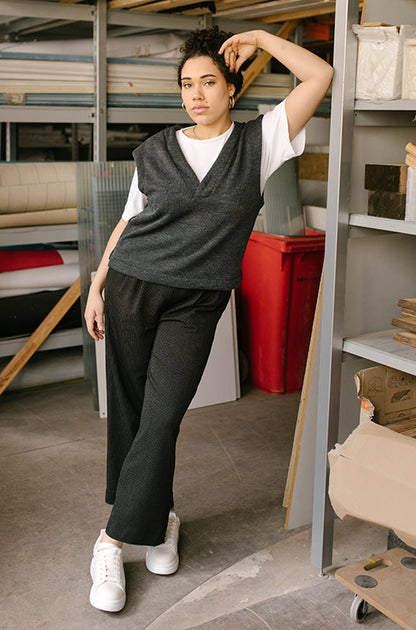 The Leslie Pants - Paper Sewing Pattern - Juliana Martejevs