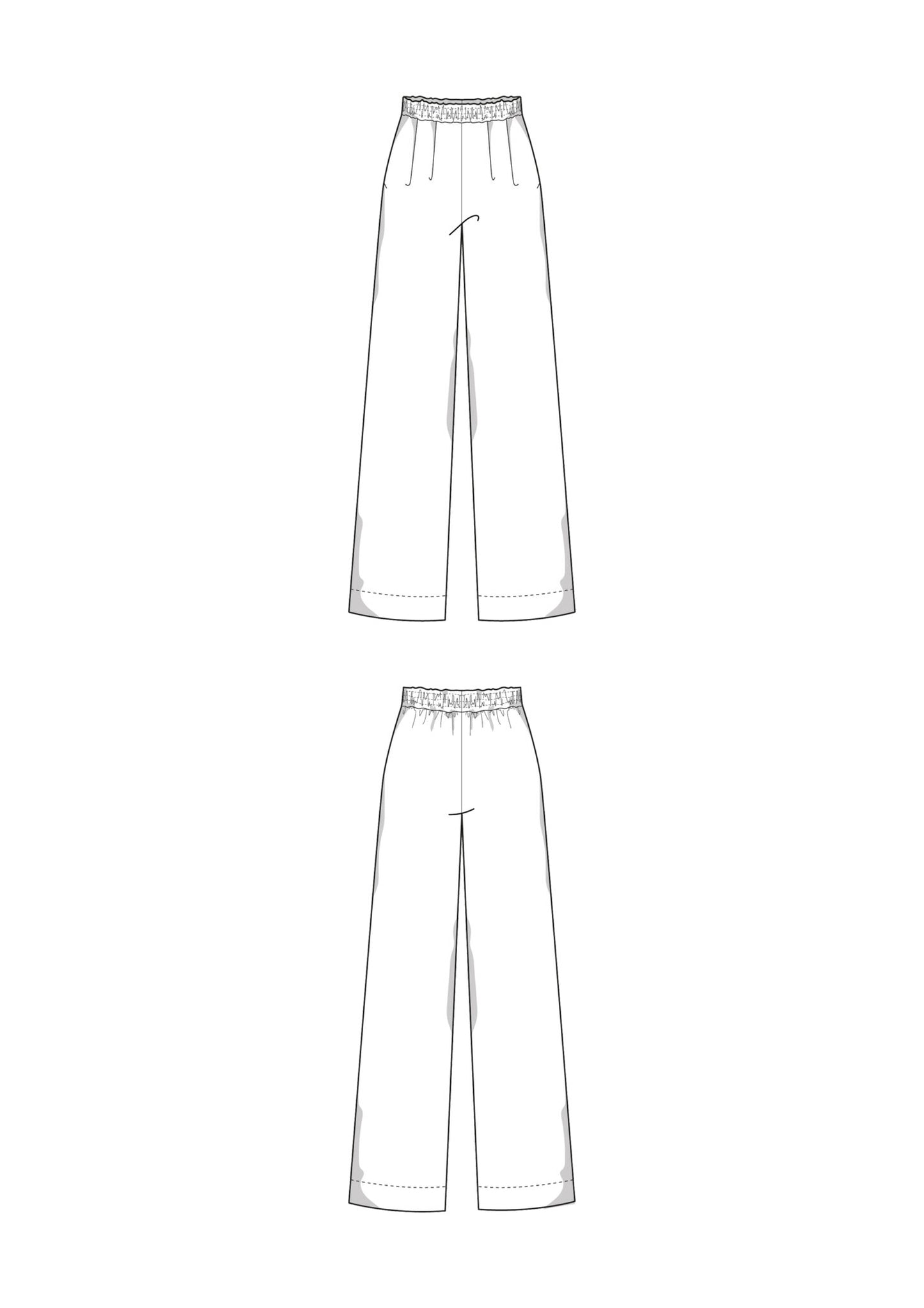 The Leslie Pants - Paper Sewing Pattern - Juliana Martejevs