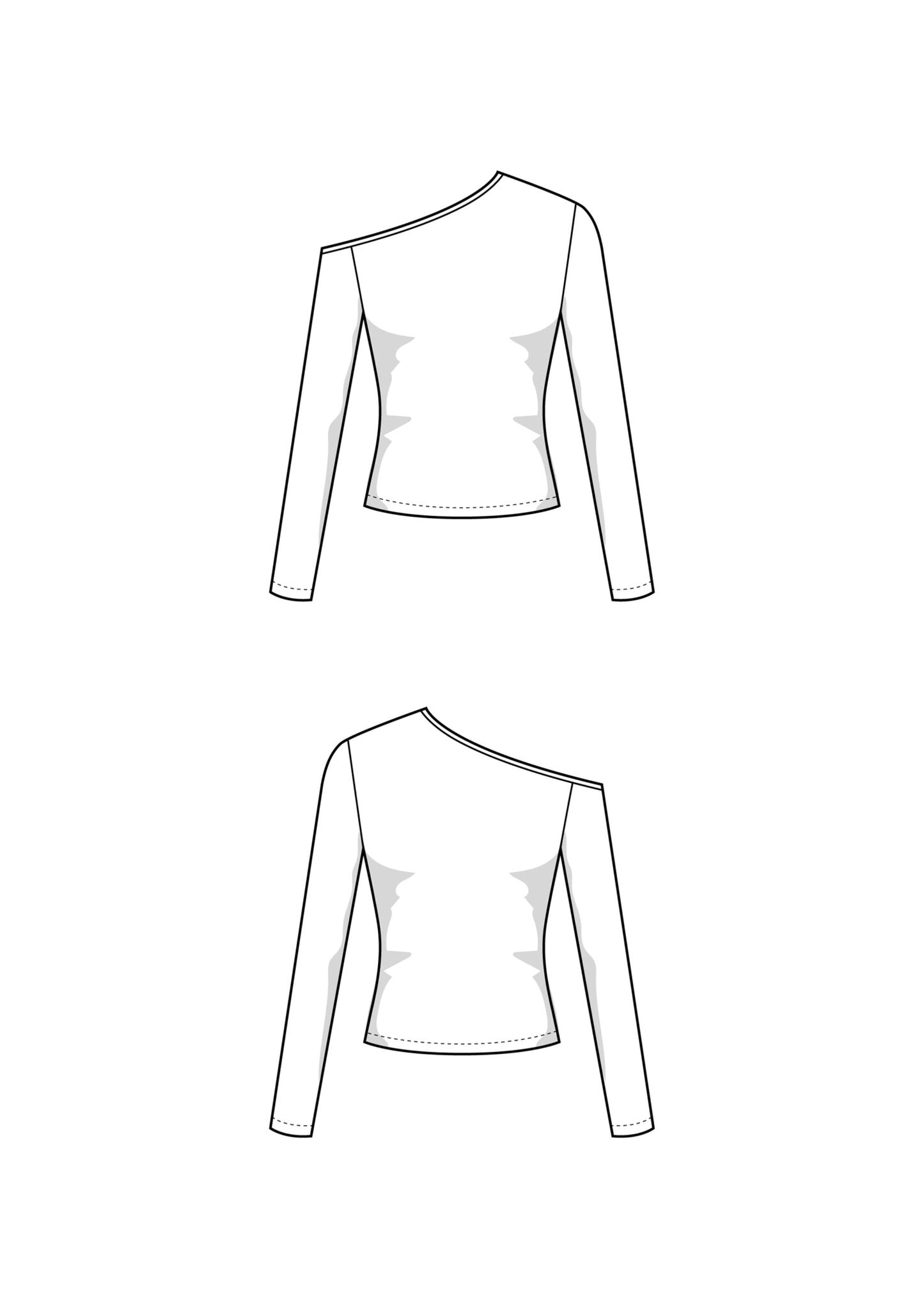 The Liza Top - Paper Sewing Pattern - Juliana Martejevs