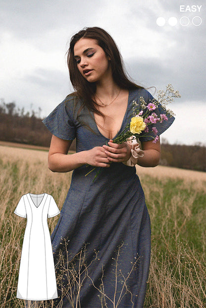 The Rory Dress - Paper Sewing Pattern - Juliana Martejevs