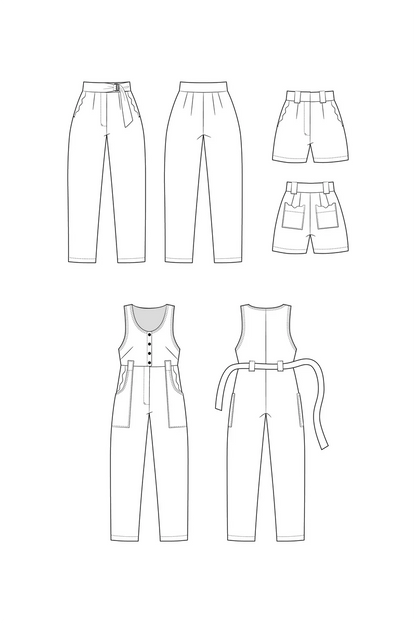 Building The Pattern - Sew Your Own Capsule Wardrobe Book - Named Clothing