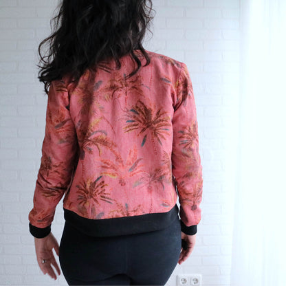 Amelia Bomber Jacket Womens Paper Pattern - Wardrobe by Me