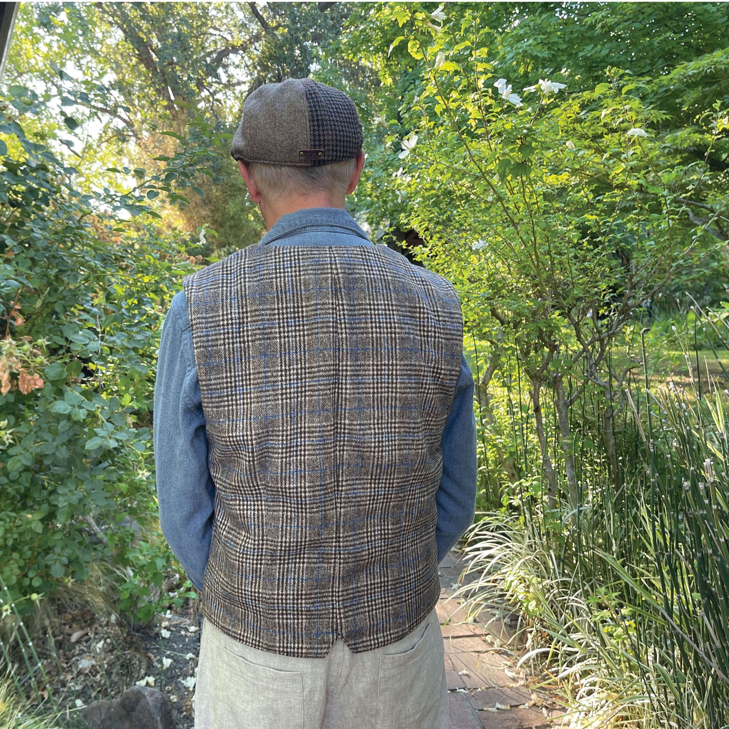 Pike's Vest Mens Paper Pattern - Wardrobe by Me