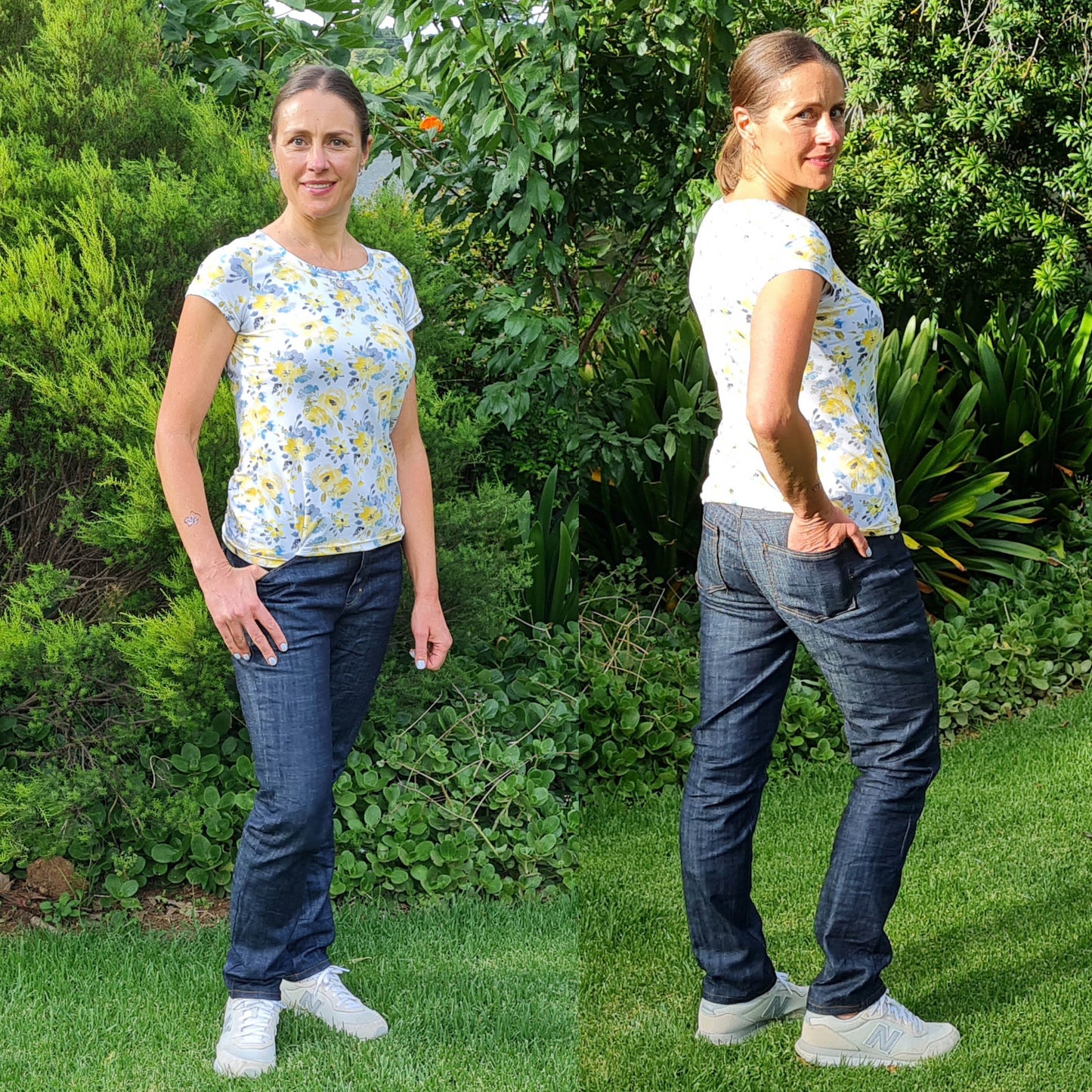 Five Pocket Jeans Womens Paper Pattern - Wardrobe by Me