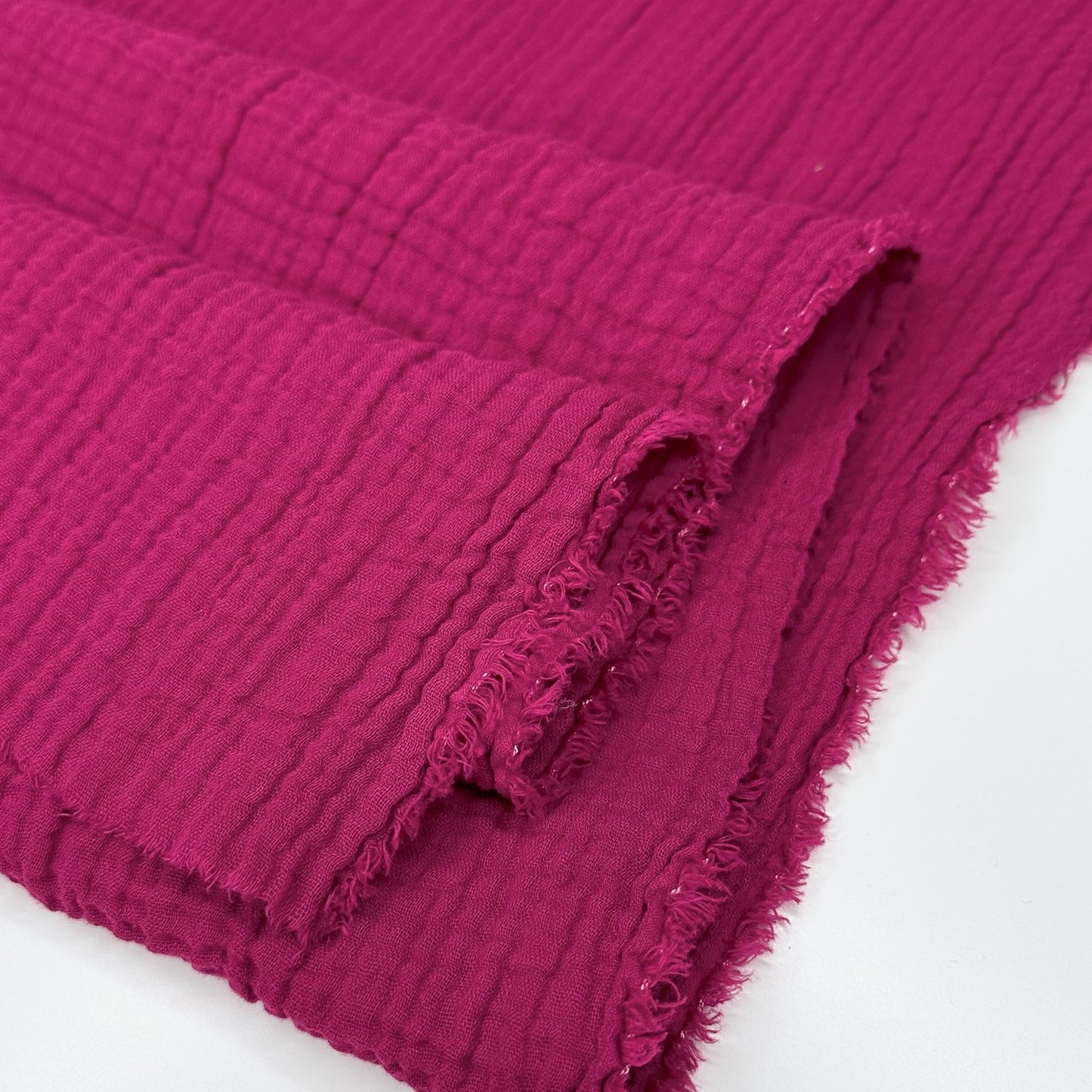 Organic Cotton Double Gauze - Magenta