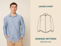 Briar Sweater and T-shirt - Megan Nielsen Patterns - Sewing