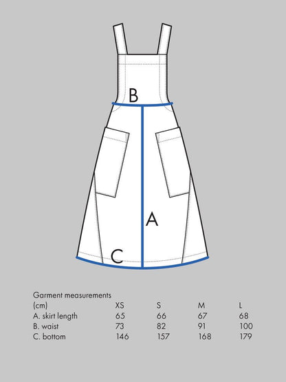 Apron Dress Pattern - The Assembly Line - Simplifi Fabric