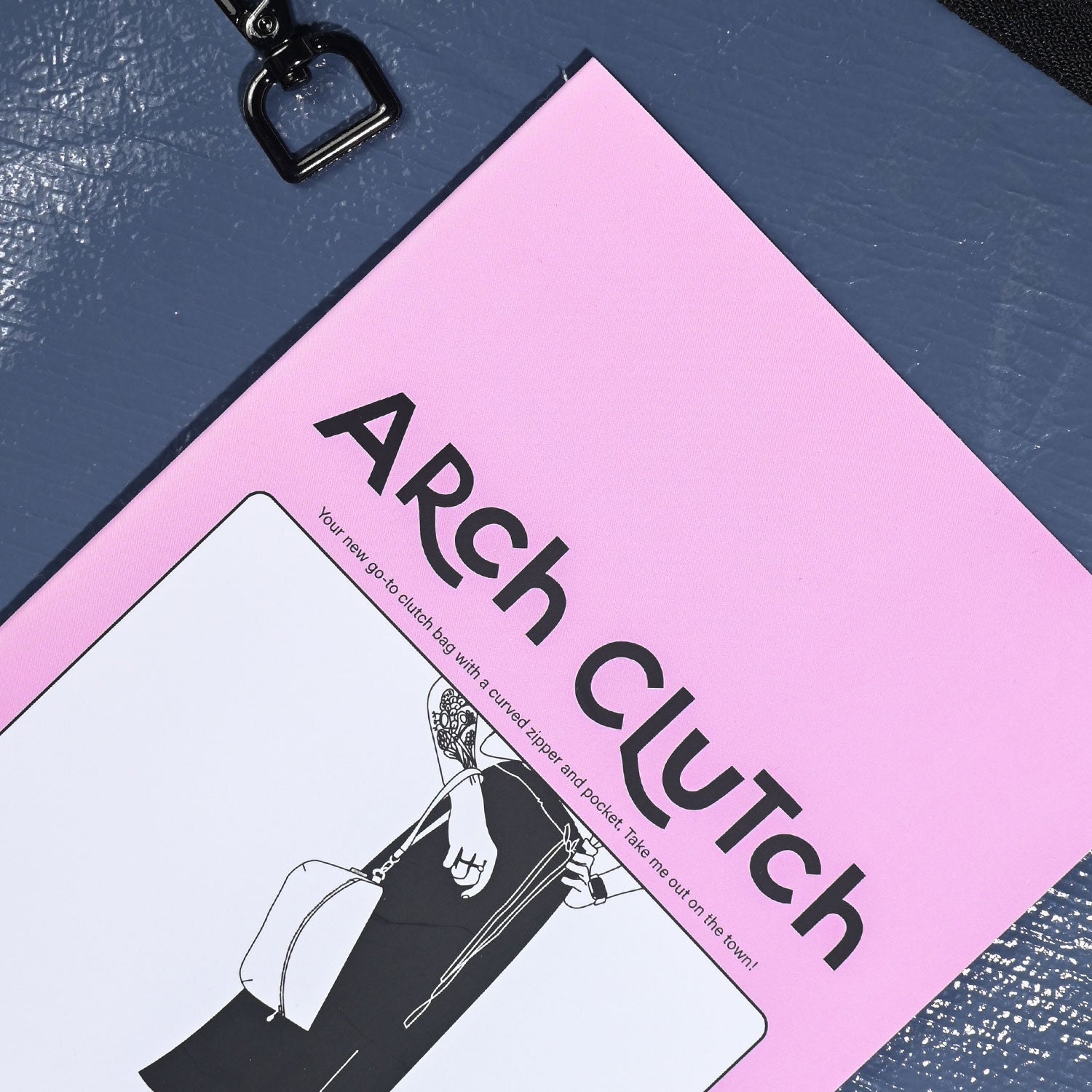 Arch Clutch - Paper Sewing Pattern - Kylie And The Machine - Simplifi Fabric