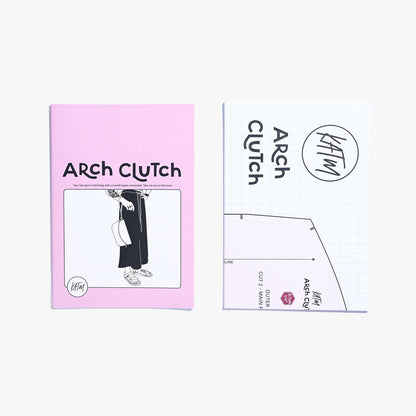 Arch Clutch - Paper Sewing Pattern - Kylie And The Machine - Simplifi Fabric