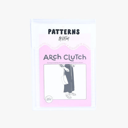 Arch Clutch - Paper Sewing Pattern - Kylie And The Machine - Simplifi Fabric