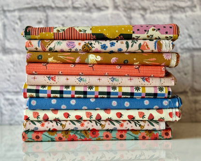 Asters - Floral Frenzy - Samantha Johnson - Cloud 9 Fabrics - Poplin - Simplifi Fabric