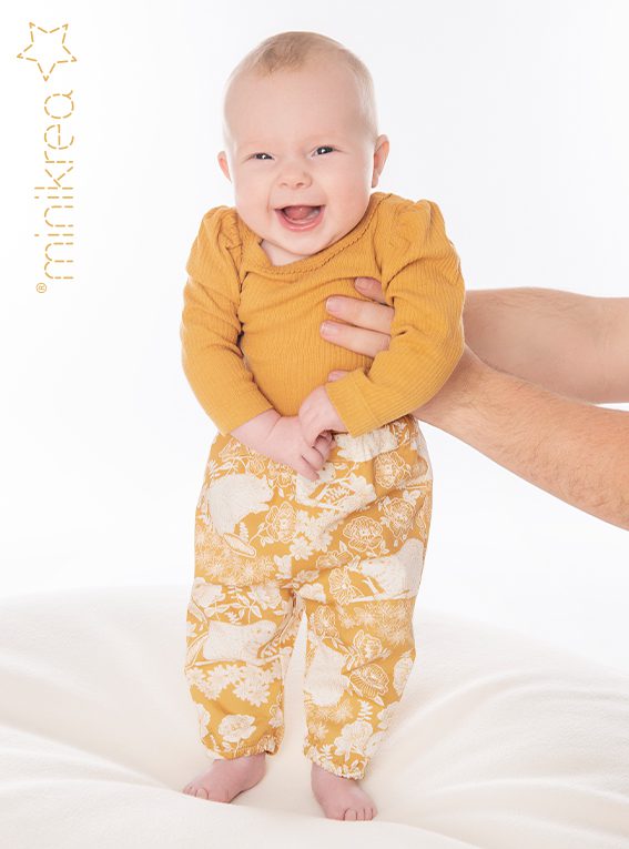 Baby Baggy Pants Minikrea Pattern 0 2 Years Simplifi Fabric