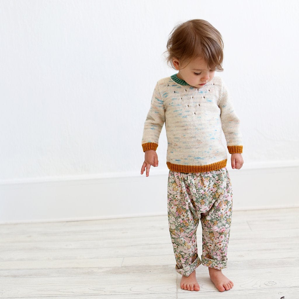 Baby + Toddler Iris Pullover - Wiksten - Knitting Pattern - Simplifi Fabric