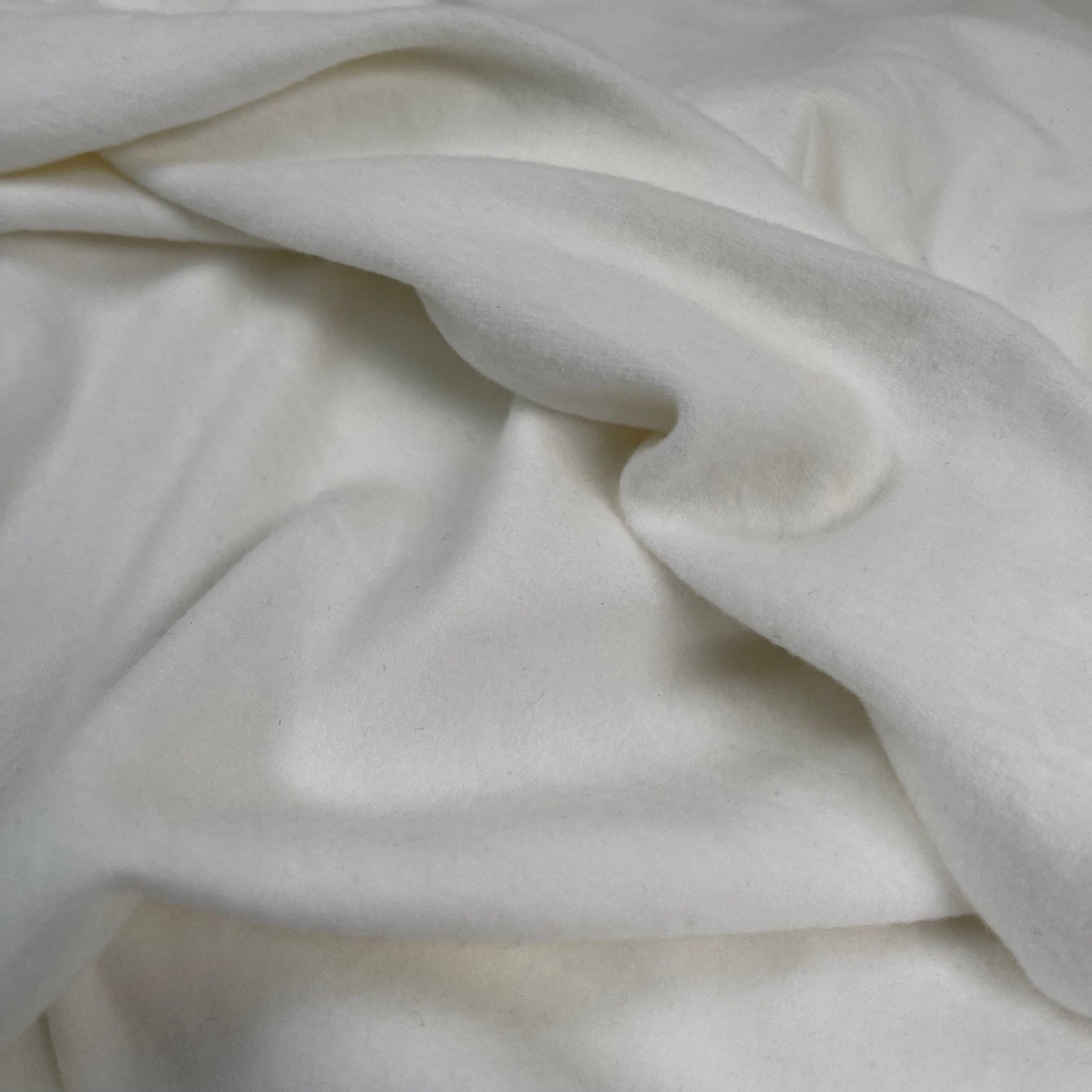 Bamboo Organic Cotton Stretch Fleece - Natural - Simplifi Fabric