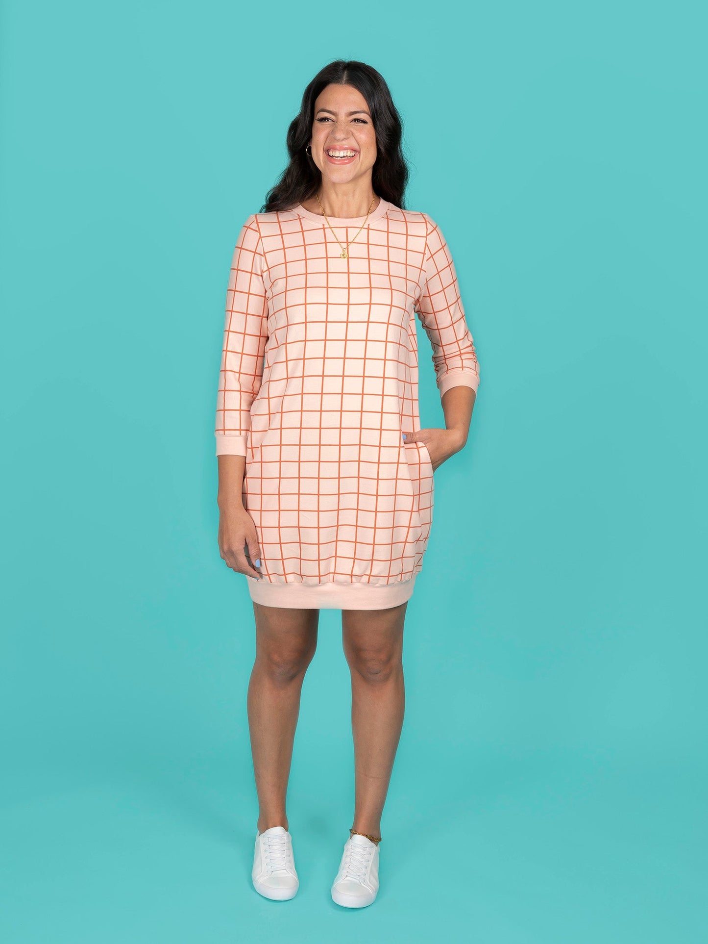 Billie Sweatshirt / Dress Pattern - Tilly And The Buttons - Simplifi Fabric