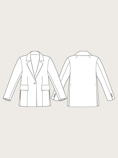 Blazer Pattern - The Assembly Line - Simplifi Fabric