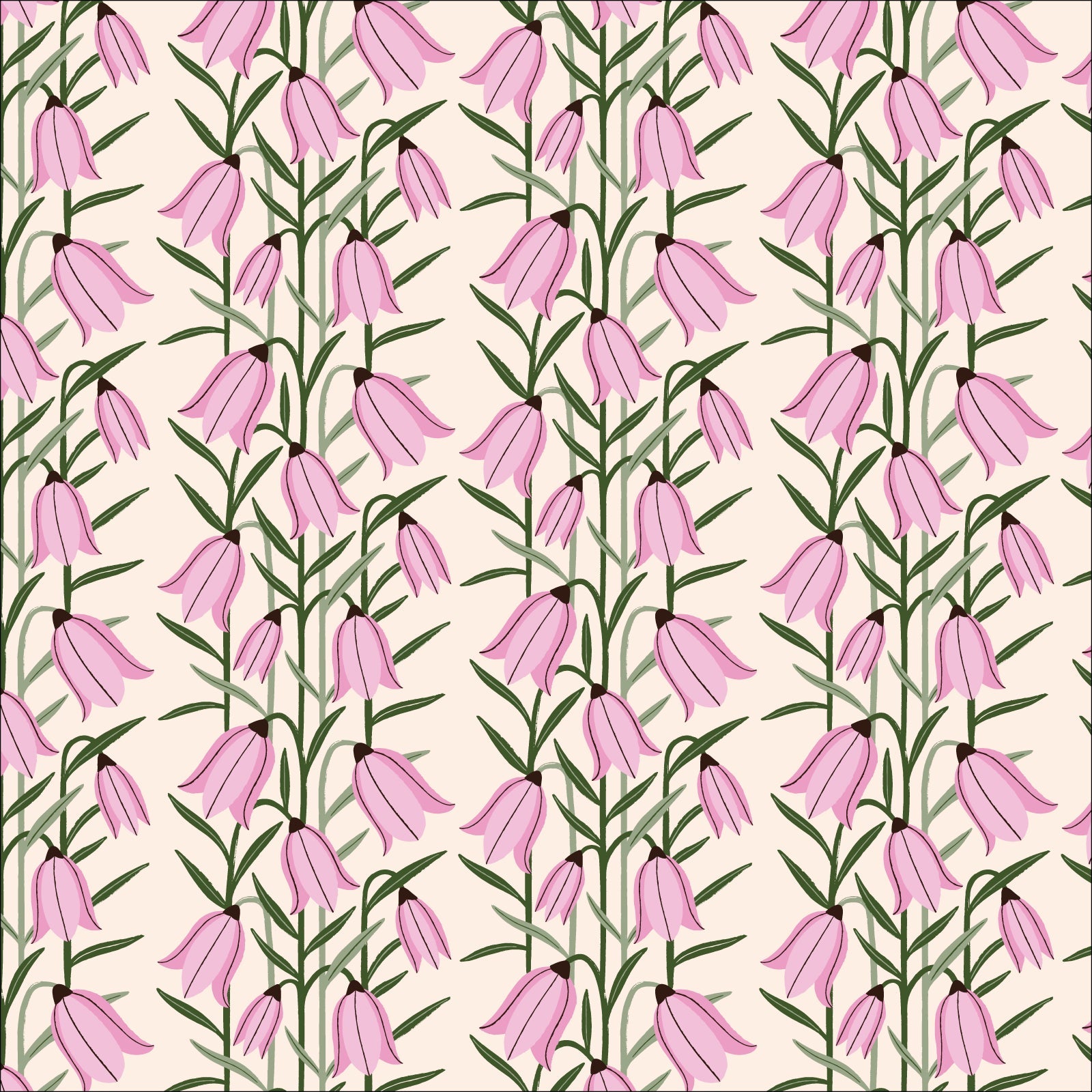 Blooming Bells - Wild Haven - Juliana Tipton - Cloud 9 Fabrics - Poplin - Simplifi Fabric