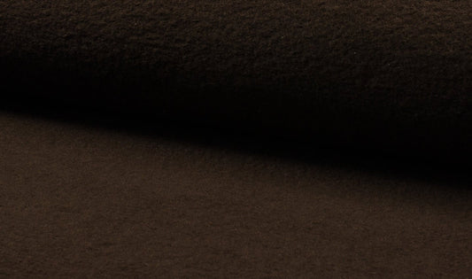 Boiled Wool - European Import - Brown - Simplifi Fabric