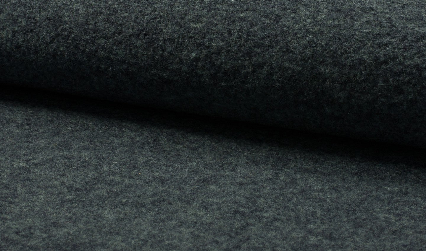 Boiled Wool - European Import - Navy Melange - Simplifi Fabric