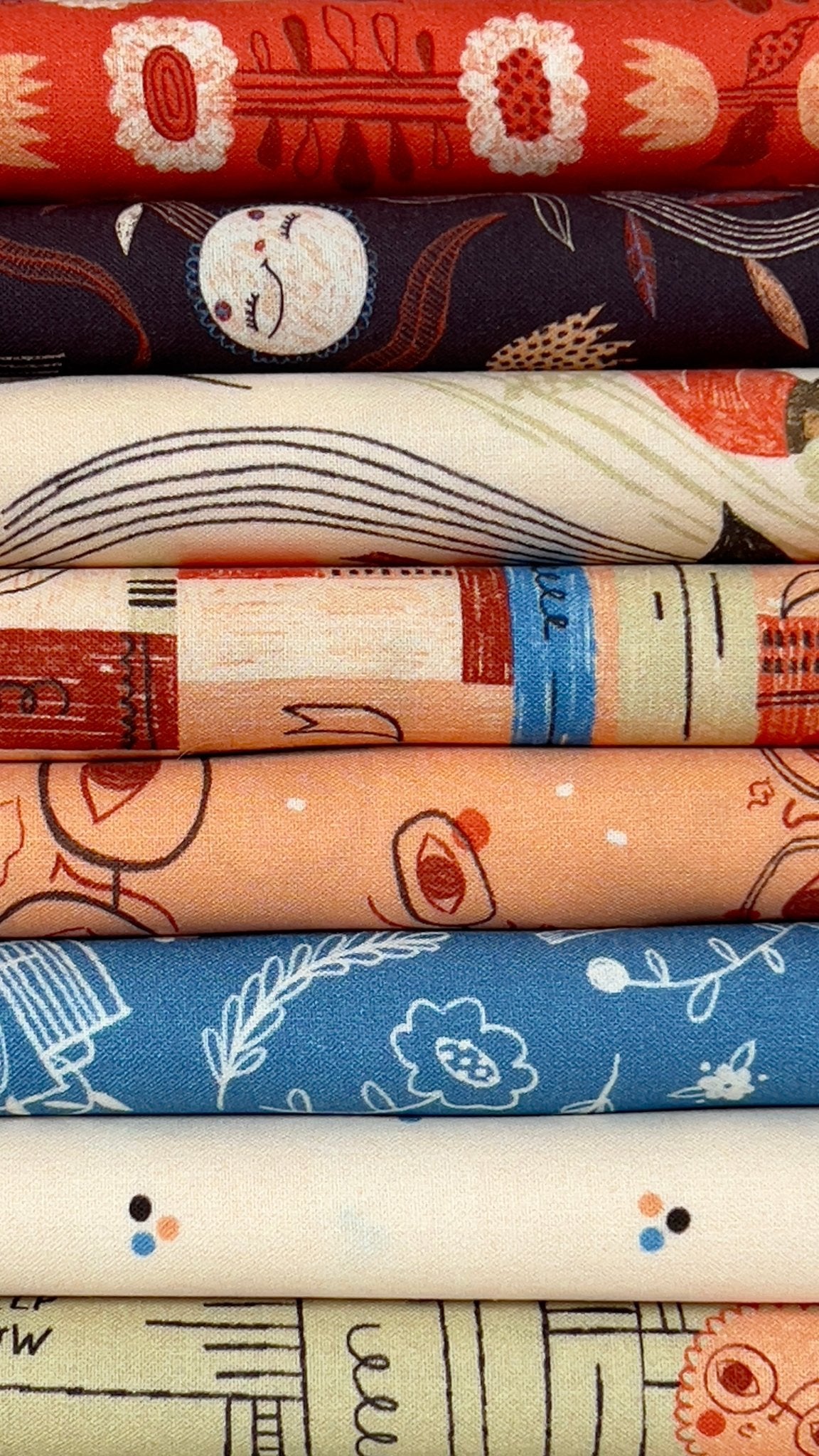 Books Grow - Book Club by Meenal Patel - Cloud 9 Fabrics - Poplin - Simplifi Fabric