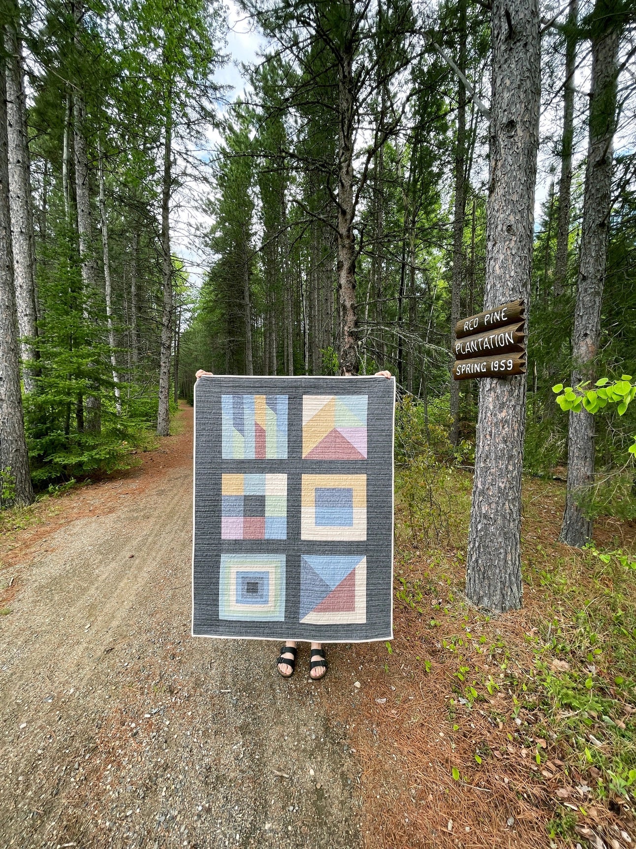 Boreal Forest Paper Pattern - The Blanket Statement Quilt Co. - Simplifi Fabric