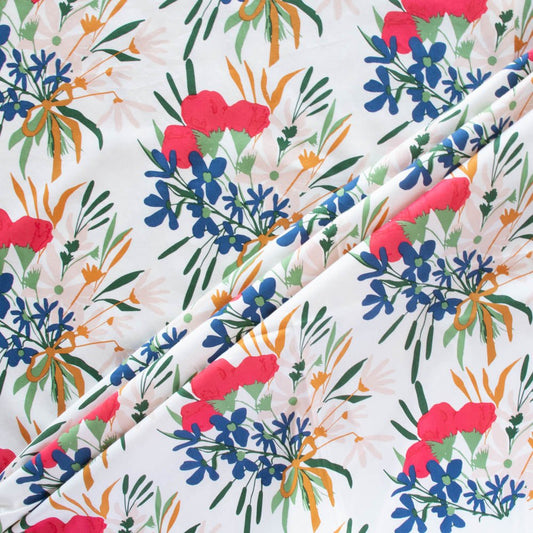 Bouquet - Wild Fronds Meadow by Kate Capone - Birch Fabrics - Poplin - Simplifi Fabric