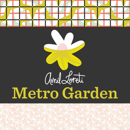 Bright Night - Metro Garden by Avril Loreti - Cloud 9 Fabrics - Batiste - Simplifi Fabric