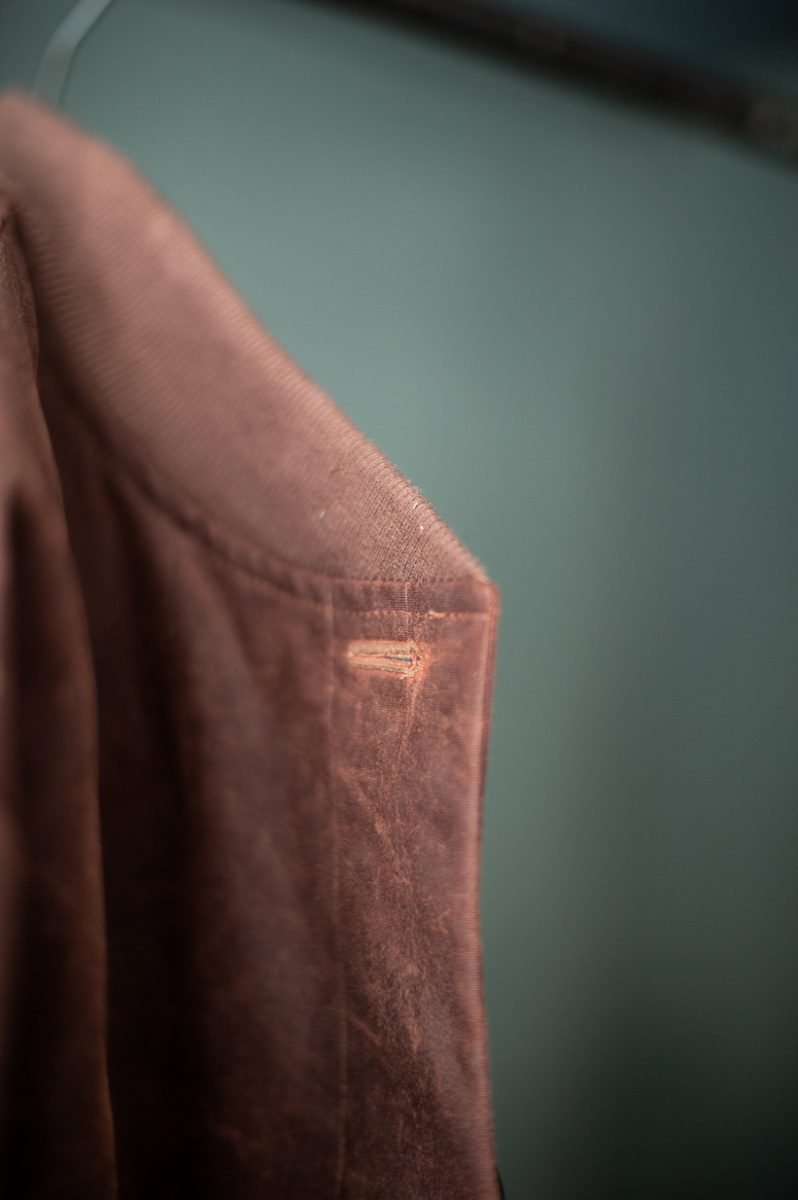 British Organic Cotton Traditional Oilskin - Conker - Merchant & Mills - Simplifi Fabric