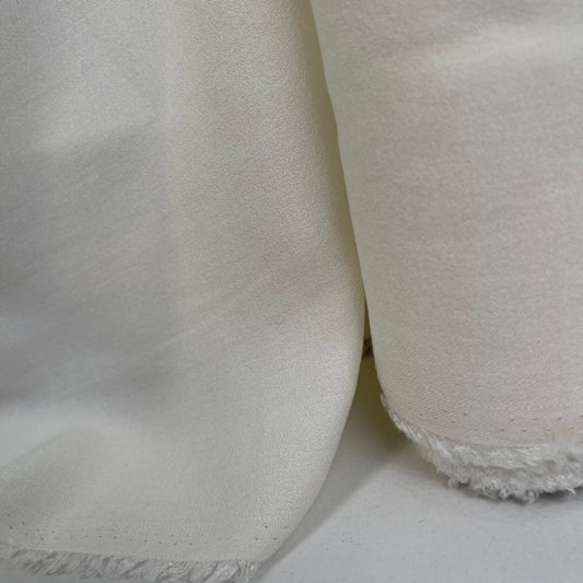 Buttermilk Wool / Viscose - European Import - Merchant & Mills - Simplifi Fabric