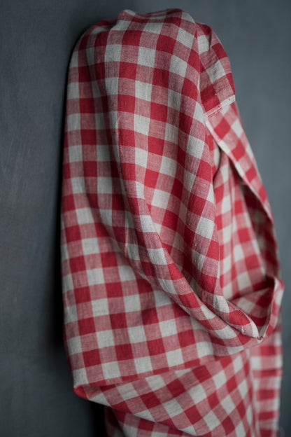 Calamity Red Linen - European Import - Merchant & Mills - Simplifi Fabric