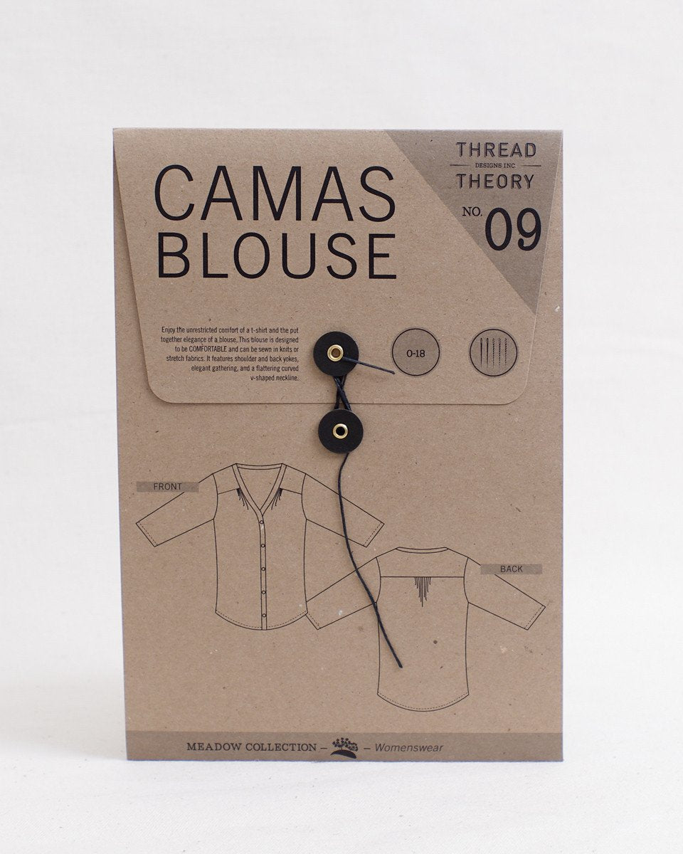 Camas Blouse Pattern - Thread Theory - Simplifi Fabric