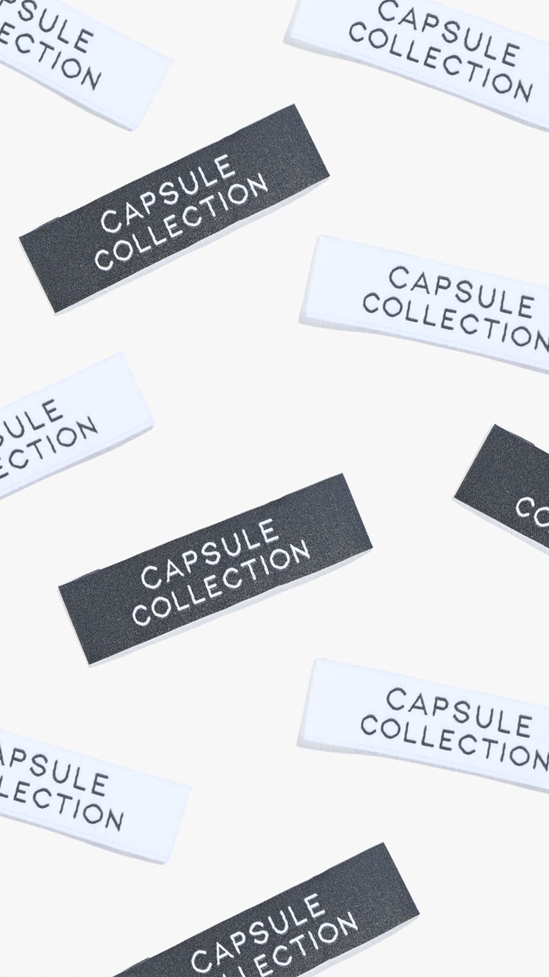 "CAPSULE COLLECTION" Woven Label Pack - Kylie And The Machine - Simplifi Fabric