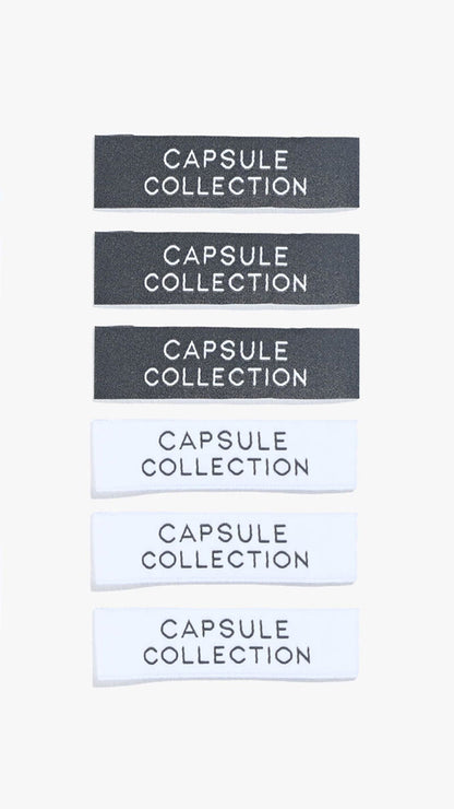 "CAPSULE COLLECTION" Woven Label Pack - Kylie And The Machine - Simplifi Fabric