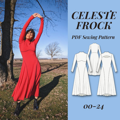 Celeste Frock PDF Pattern - Lydia Naomi - Simplifi Fabric