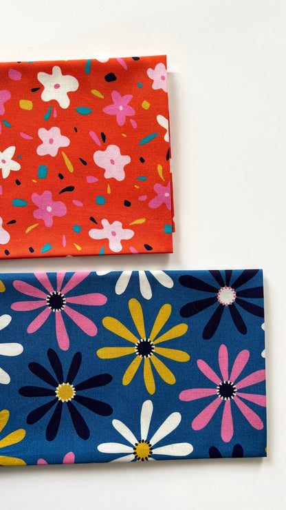 Cheerful Flowers - Following Dreams - Gerdadzy - Cloud 9 Fabrics - Poplin - Simplifi Fabric