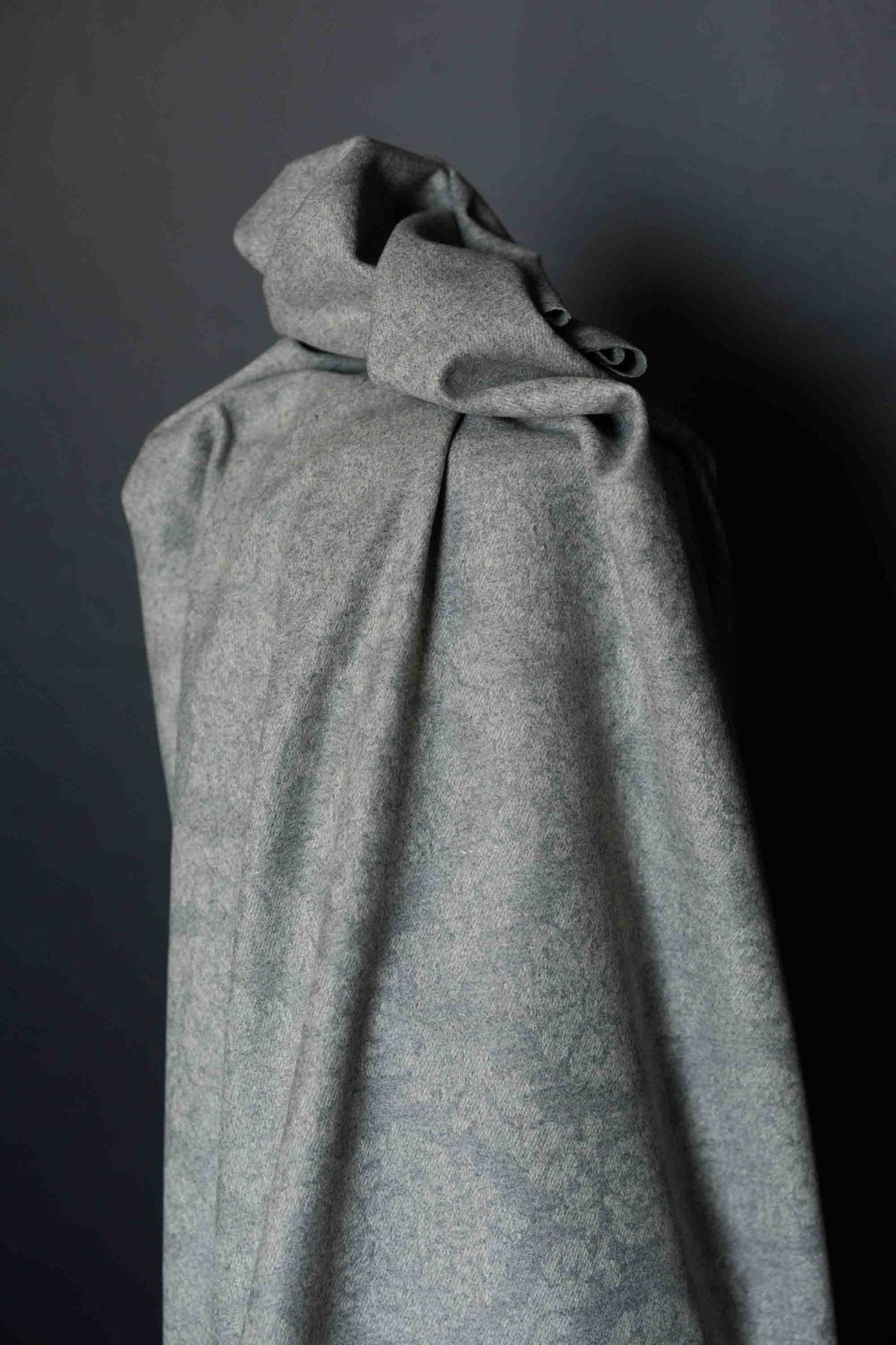 City Grey - Jacquard Wool - European Import - Merchant & Mills - Simplifi Fabric