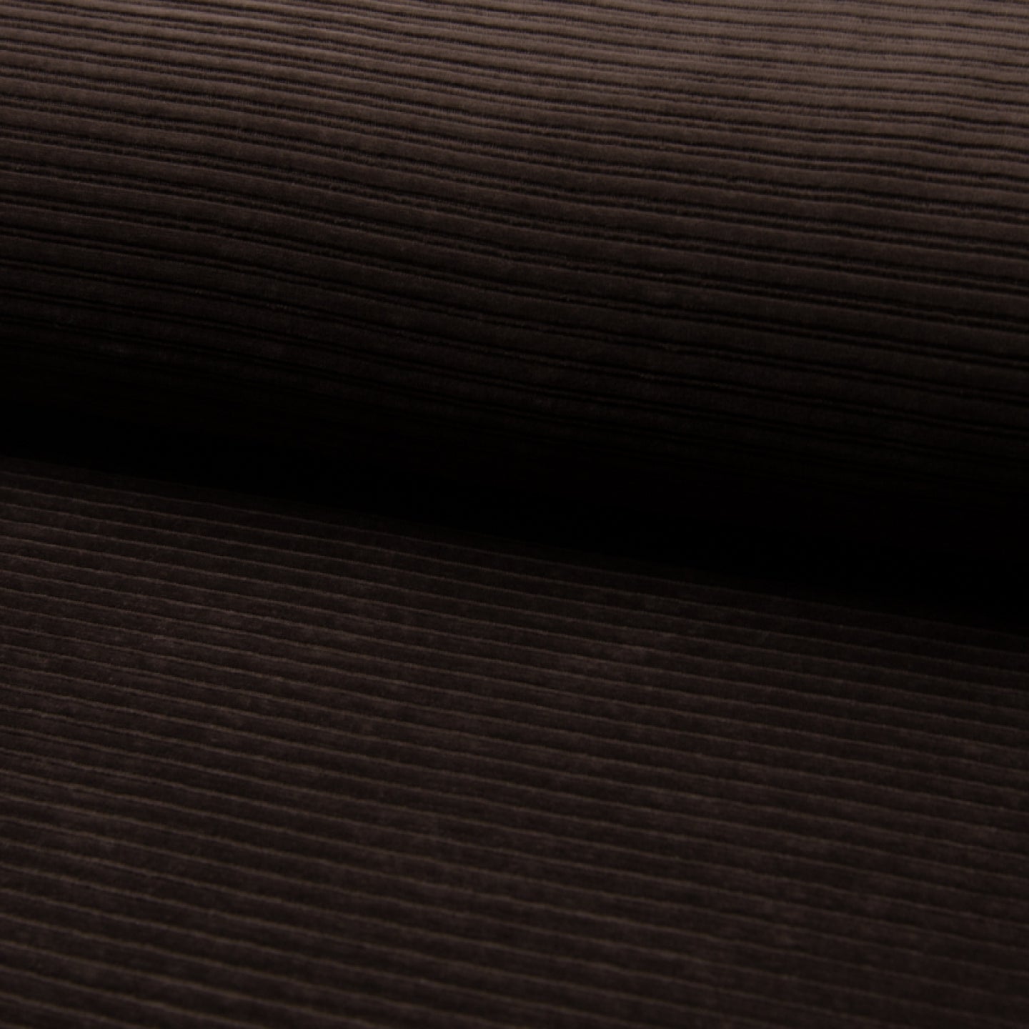 Corduroy Jersey - European Import - Dark Brown - Simplifi Fabric