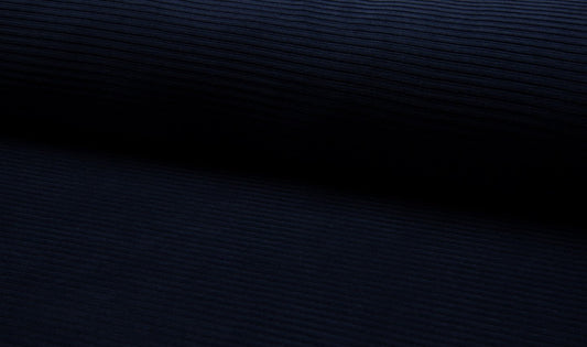 Corduroy Jersey - European Import - Navy - Simplifi Fabric