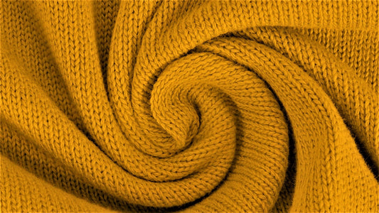 Cotton Sweater Knit - Oeko - Tex® - Ocher - Simplifi Fabric