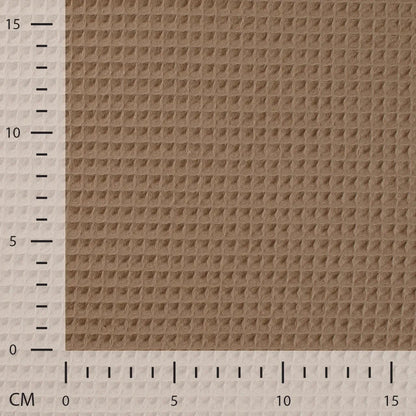 Cotton Waffle Weave - European Import - Dark Taupe - Simplifi Fabric