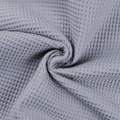 Cotton Waffle Weave - European Import - Dusty Blue - Simplifi Fabric