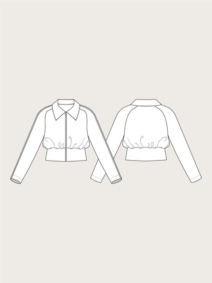 Cropped Jacket Pattern - The Assembly Line - Simplifi Fabric