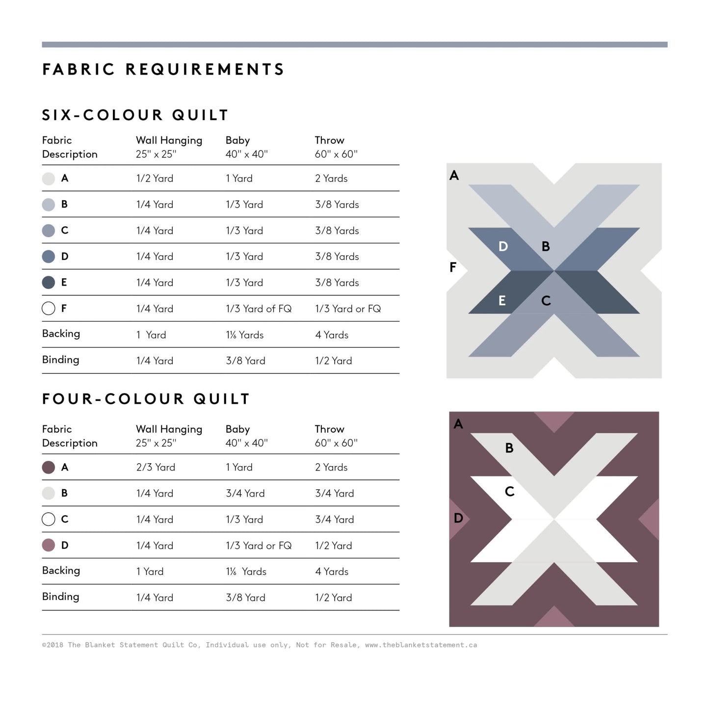 Cross Lake Paper Pattern - The Blanket Statement Quilt Co. - Simplifi Fabric