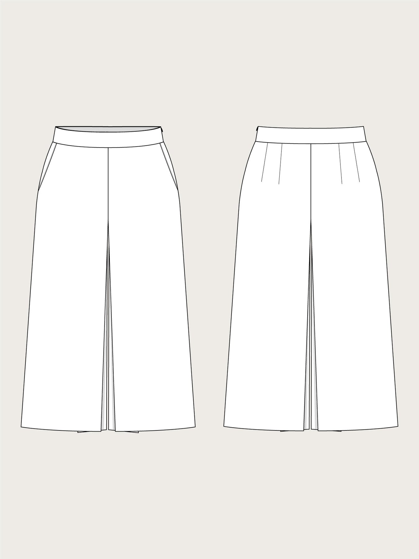 Culottes Pattern - The Assembly Line - Simplifi Fabric