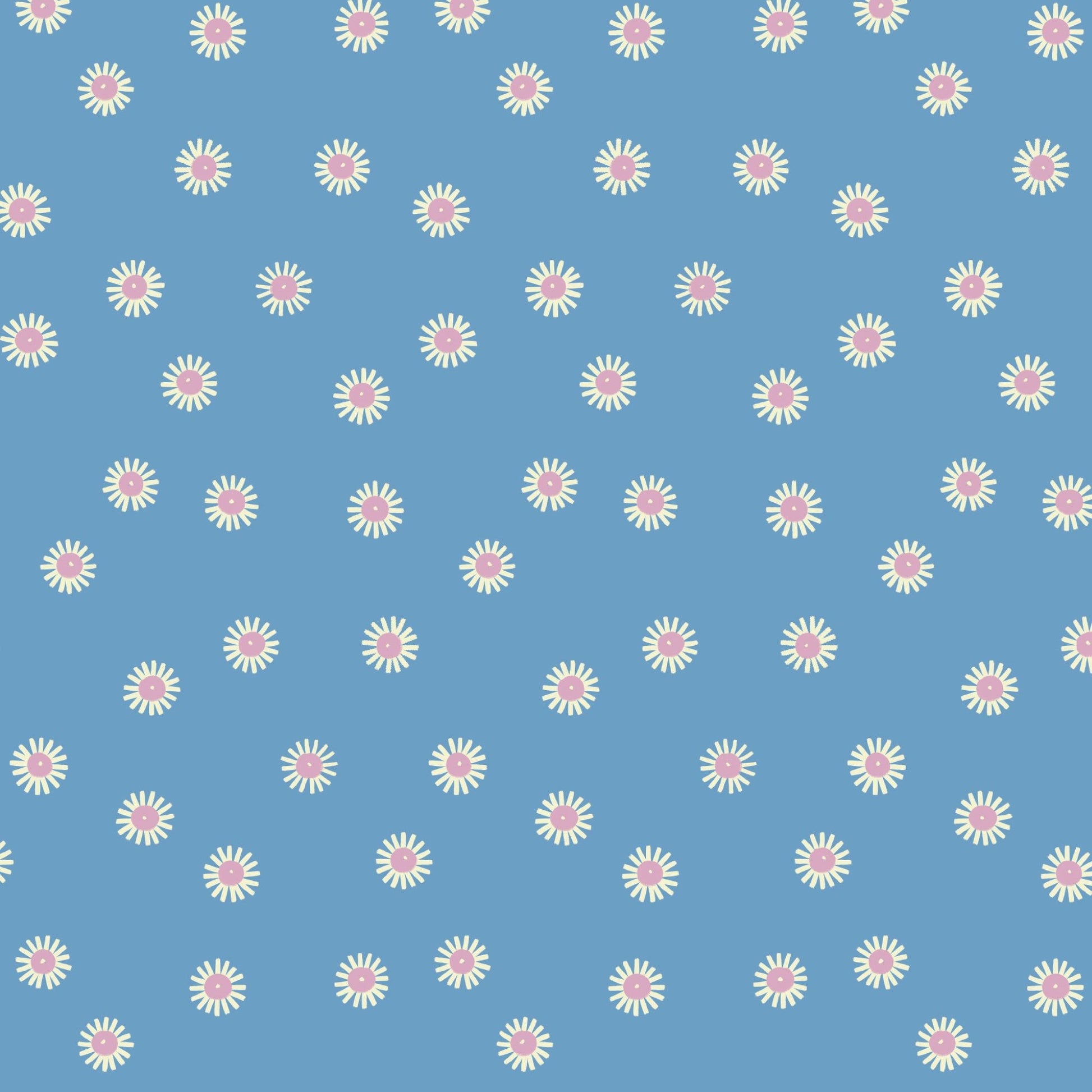 Dainty Daisy - Floral Frenzy - Samantha Johnson - Cloud 9 Fabrics - Poplin - Simplifi Fabric