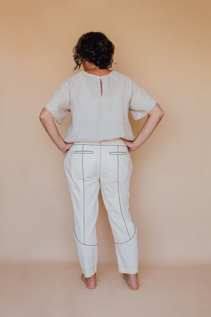 Darlow Pants Pattern - In The Folds - Simplifi Fabric