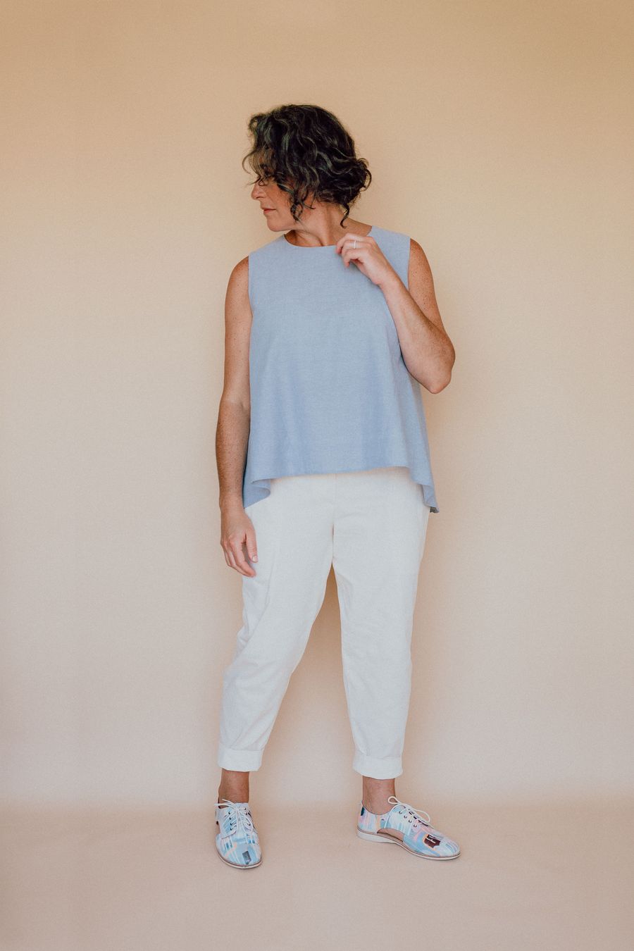 Darlow Pants Pattern - In The Folds - Simplifi Fabric